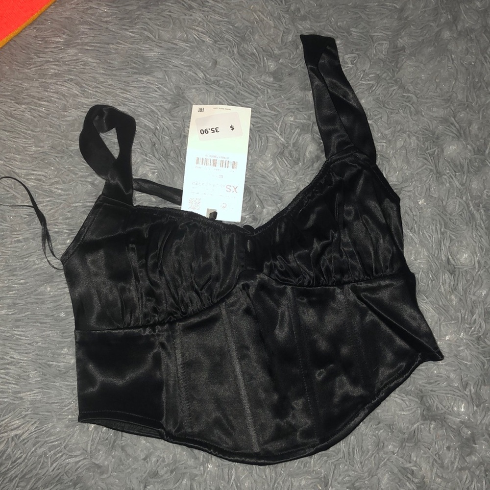 Zara Bustier top